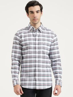 United Colors of Benetton - Men White Pure Cotton Collar Neck Shirt