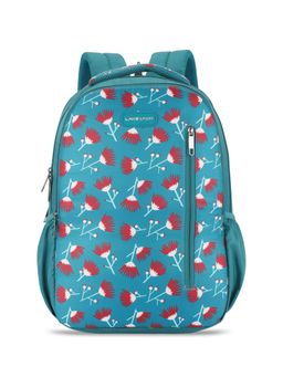 Lavie Sport - Tinybloom 26L Floral Printed School Backpack for Girls (Teal) (M)