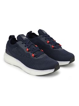 WOODLAND - Blue Fabric Luxury Sneakers