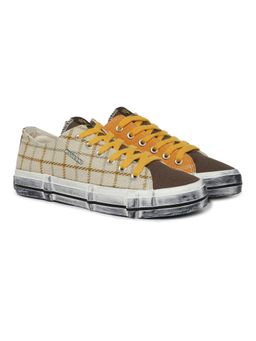 WOODLAND - Brown Canvas Shoes for Women