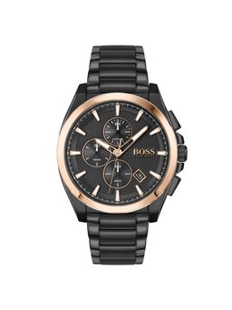 Boss - Grandmaster Chronograph Black Round Dial Mens Watch - 1513885