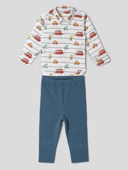Somersault - Bumpy Road Bodysuit and Trousers (Set of 2)