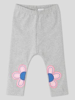 Somersault - Girls Grey Daisy Pants