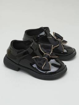 Hopscotch - Bow Applique Mary Jane Sandals