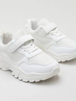 Hopscotch - Textured Velcro Athletic Shoes Running Shoes