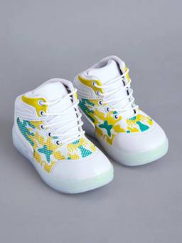 Hopscotch - Camouflage LED Sneakers