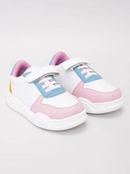 Hopscotch - Colorblock Velcro Sneakers