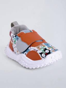 Hopscotch - Animal Velcro Closure Sneakers