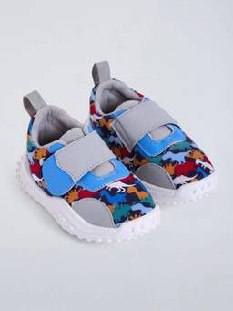 Hopscotch - Dinosaur Velcro Closure Sneakers