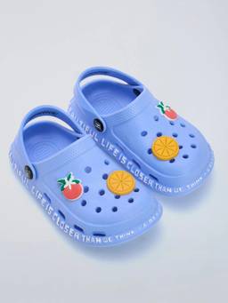 Hopscotch - Lemon Applique Clogs