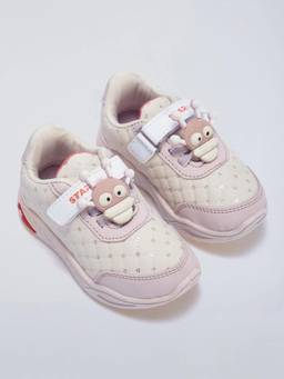 Hopscotch - Cartoon Character Applique Sneakers