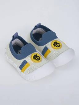 Hopscotch - Textured Colour Block Slip Ons Sneakers