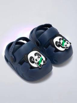 Hopscotch - 3D Panda Applique Clogs