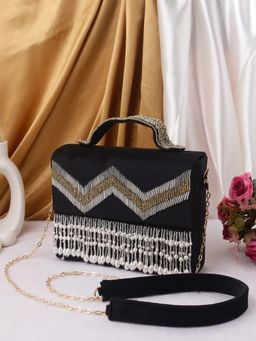 SWISNI - Black Boho Bag For Women (S)