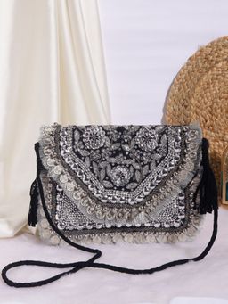 SWISNI - Black Boho Bag For Women (S)