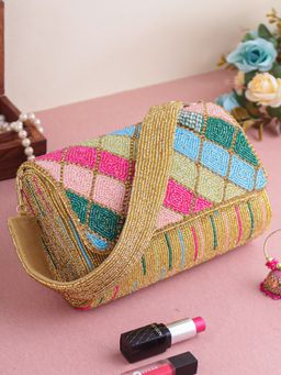 SWISNI - Multi Flap Clutch Bag (S)