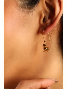 Biba - Women Gold Brass Gold Earrings
