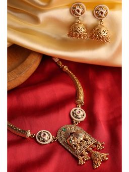 Biba - Women Multi-Color Alloy Gold Jewellry Set