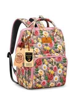 Motherly - Patented Diaper Bag Backpack for Moms (Floral Series) (18-24 Months)