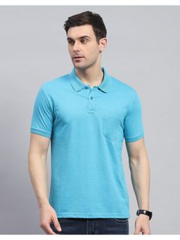 Monte Carlo - Mend Solid T-shirt -Blue