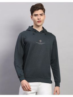 Monte Carlo - Mens Typography Hoodie - Green