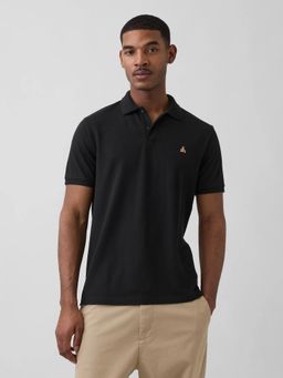 GAP - Mens Polo Neck T-shirt - Black