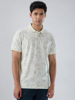 Spykar - Green Printed Regular Fit T-shirt