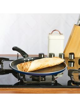 VINOD - Zest NonStick Dosa Omni Tawa 25 cm 3mm Thickness Gas Stove Friendly Blue