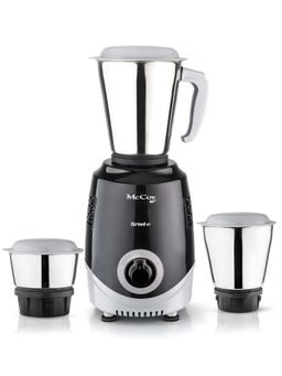 McCoy - Black Grind X1 500W Mixer Grinder with 3 SS Jars
