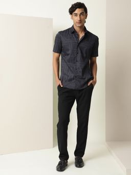 Rare Rabbit - Osuna Black Shirt