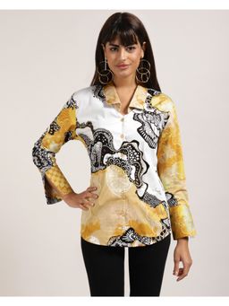 Loudless - Lejonet Printed Shirt - Multi Color