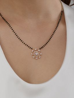 Mia by Tanishq - Blooming Bliss Gold and Diamond Mangalsutra