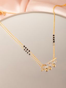 Mia by Tanishq - Trinity Of Grace Gold and Diamond Vati Mangalsutra
