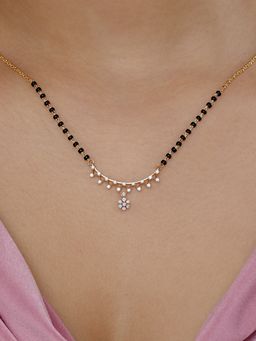 Mia by Tanishq - Starlit Symphony Gold and Diamond Mangalsutra
