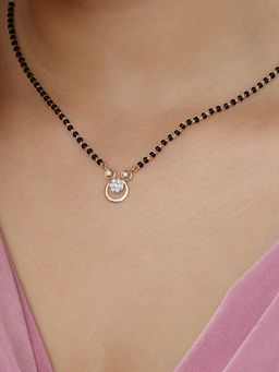 Mia by Tanishq - Radiant Sphere Gold and Diamond Mangalsutra