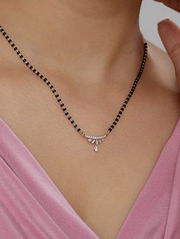 Mia by Tanishq - Dewdrop Elegance Gold and Diamond Mangalsutra