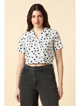 Allen Solly - Women White Modal Half Sleeves Top
