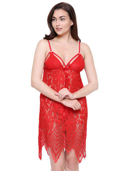 FashionRack - Women Comfort Babydoll - Red (Set of 2)