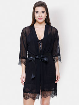 FashionRack - Women Comfort Babydoll - Black (Set of 4)