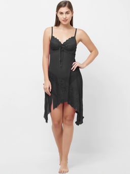 FashionRack - Women Comfort Babydoll - Black (Set of 2)
