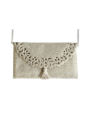 Kokommo The Beaded Cutwork Pochette Clutch