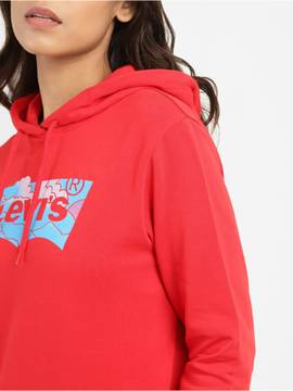 Levi's Sweatshirts : Buy Levi's Women Hooded Sweatshirt- Red Online | Nykaa  Fashion.