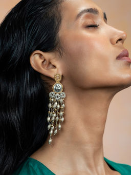 Shaya by CaratLane - 925 Silver Shaya by CaratLane Dampati Coin Earrings in Dual Plated