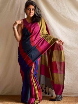 Sundarii - Rangeen Mul Cotton Saree