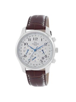 PA Maxima - Men 00802LMGS Silver Dial Analog Watch (M)