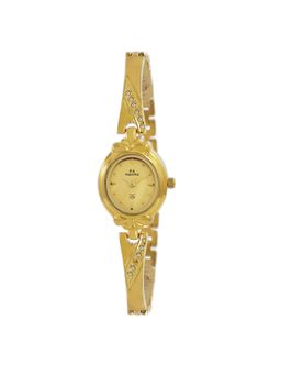 PA Maxima - Women 40861BMLY Gold Dial Analog Watch (S)