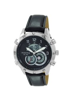 PA Maxima - Men 51690LAAN Black Dial Analog-Digital Watch (L)