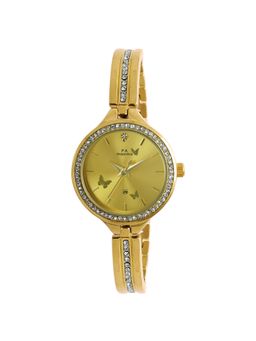 PA Maxima - Women 52821BMLY Gold Dial Analog Watch (S)