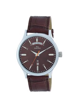 PA Maxima - Men 54114LMGI Brown Dial Analog Watch (L)