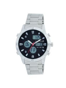PA Maxima - Men 54250CAAN Black Dial Analog-Digital Watch (L)